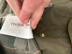 Barbour Olive green Zip Front Jacket 16