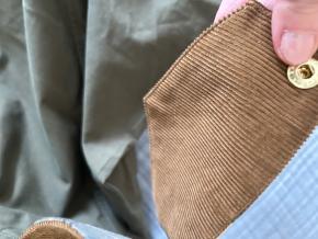 Barbour Olive green Zip Front Jacket 14