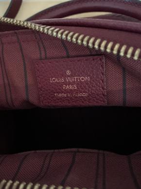 Louis Vuitton Burgundy Speedy Bandouliere Handbag 25 6