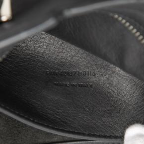 Saint Laurent Black Baby Leather Monogram Downtown Cabas Satchel 5