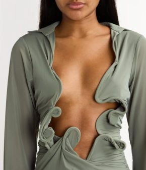 Christopher Esber Plunge Venus Dress 3