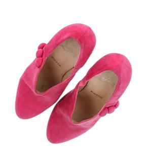 Christian Louboutin Fuxia C’est Moi Suede Ankle Boots 5