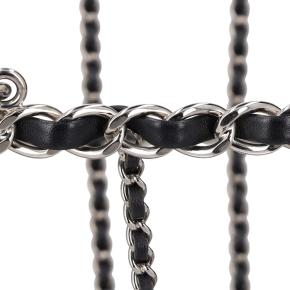 Chanel Collector's Silver Metal Supermarket Shopping Basket Bag 7