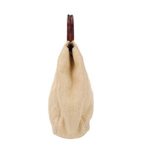 Chanel Raffia CC Top Handle Bag 2