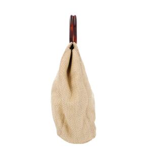 Chanel Raffia CC Top Handle Bag 3