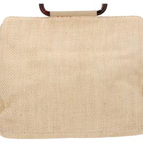 Chanel Raffia CC Top Handle Bag 5