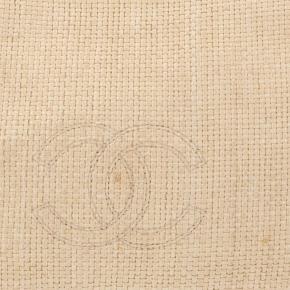 Chanel Raffia CC Top Handle Bag 13