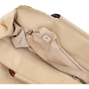 Chanel Raffia CC Top Handle Bag 9