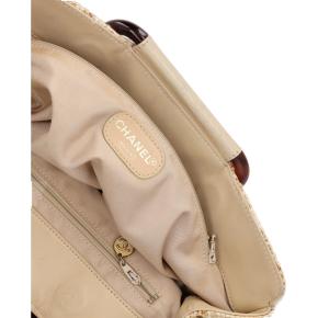 Chanel Raffia CC Top Handle Bag 15