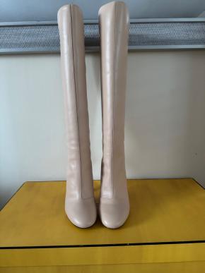 Fendi Beige Leather Boots 13