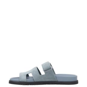 Hermès Chypre Techno Sandals Bleu 7