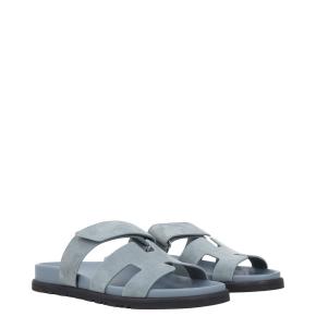 Hermès Chypre Techno Sandals Bleu 9