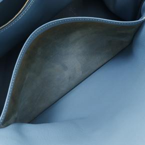 Hermes Blue Jean Clemence Birkin Retourne 35 5