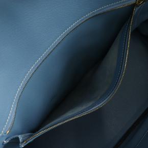 Hermes Blue Jean Clemence Birkin Retourne 35 7