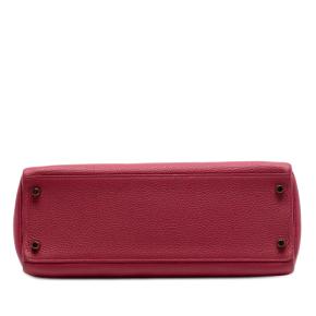 Hermes Rubis Togo Kelly II Retourne 32 3