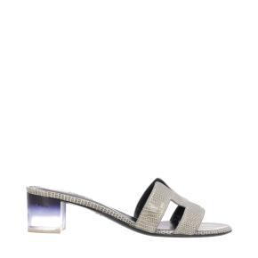 Hermes Lizard Skin Oasis Sandals 2