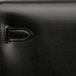 Hermes Black Box Calf Kelly To Go Wallet 7