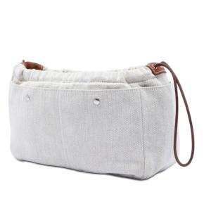 Hermes Canvas and Barenia Fourbi Pouch 25 2