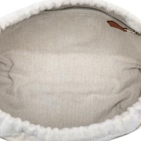 Hermes Canvas and Barenia Fourbi Pouch 25 4