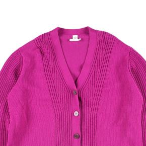 Hermès Textured Ribbed V-Neck 71 cms Long Cardigan 9