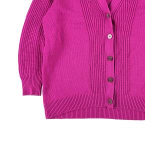 Hermès Textured Ribbed V-Neck 71 cms Long Cardigan 6