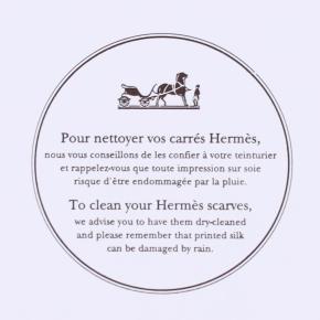 Hermès Blue Les Sangles Stole 180x43 cms 7