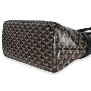 Goyard Black Goyardine Canvas Chien Gris Pet Carrier Tote 7