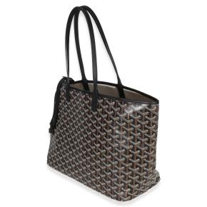 Goyard Black Goyardine Canvas Chien Gris Pet Carrier Tote 4