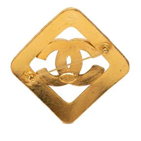 Chanel Rhombus Brooch 6 x6 cms 2