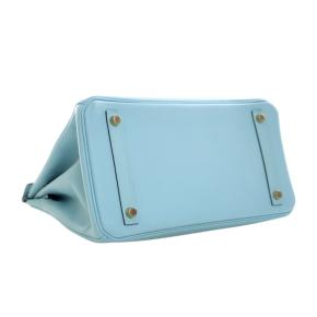 Hermes Bleu Atoli Epsom Birkin Retourne 30 11