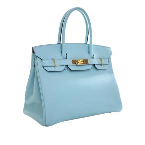 Hermes Bleu Atoli Epsom Birkin Retourne 30 2