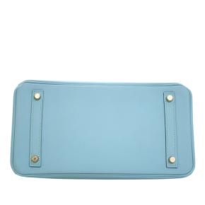 Hermes Bleu Atoli Epsom Birkin Retourne 30 5