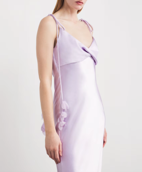 Self-Portrait Satin Floral Maxi Dress 5