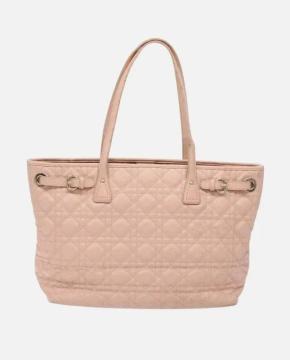 Chanel Pink Leather Tote 2