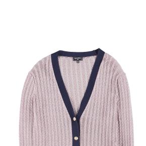 Chanel Silk Knit V-Neck Cardigan 2