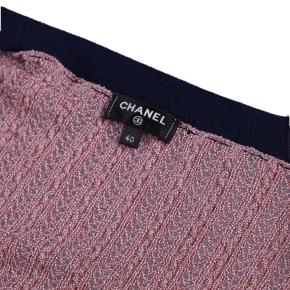 Chanel Silk Knit V-Neck Cardigan 6