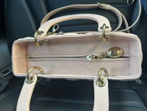 Dior Medium Pale Pink Lady Dior 7