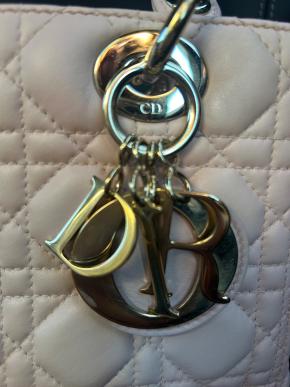 Dior Medium Pale Pink Lady Dior 19