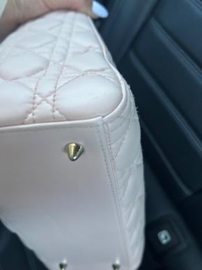 Dior Medium Pale Pink Lady Dior 11