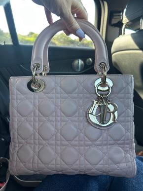 Dior Medium Pale Pink Lady Dior 2