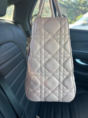 Dior Medium Pale Pink Lady Dior 4