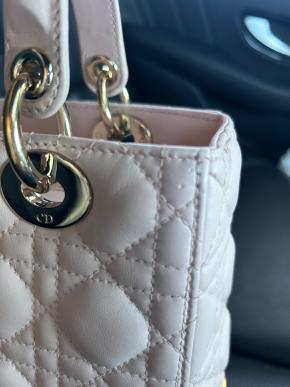 Dior Medium Pale Pink Lady Dior 20