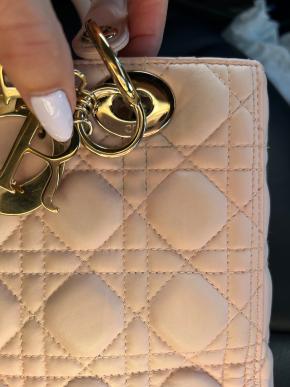 Dior Medium Pale Pink Lady Dior 18