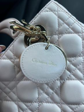 Dior Medium Pale Pink Lady Dior 17