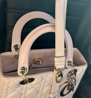 Dior Medium Pale Pink Lady Dior 23