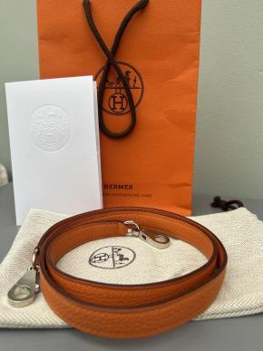 Hermes Orange Shoulder Strap 90cms 2