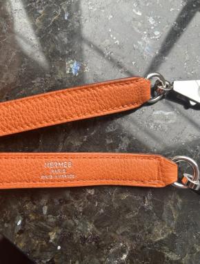 Hermes Orange Shoulder Strap 90cms 4