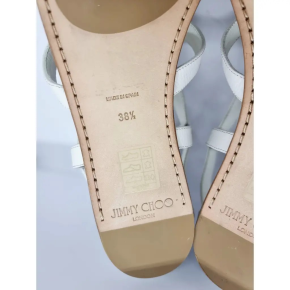Jimmy Choo Embellished Flat Sandals 9