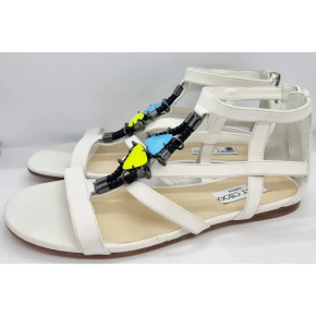 Jimmy Choo Embellished Flat Sandals 4