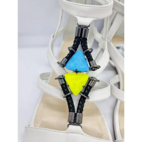 Jimmy Choo Embellished Flat Sandals 6
